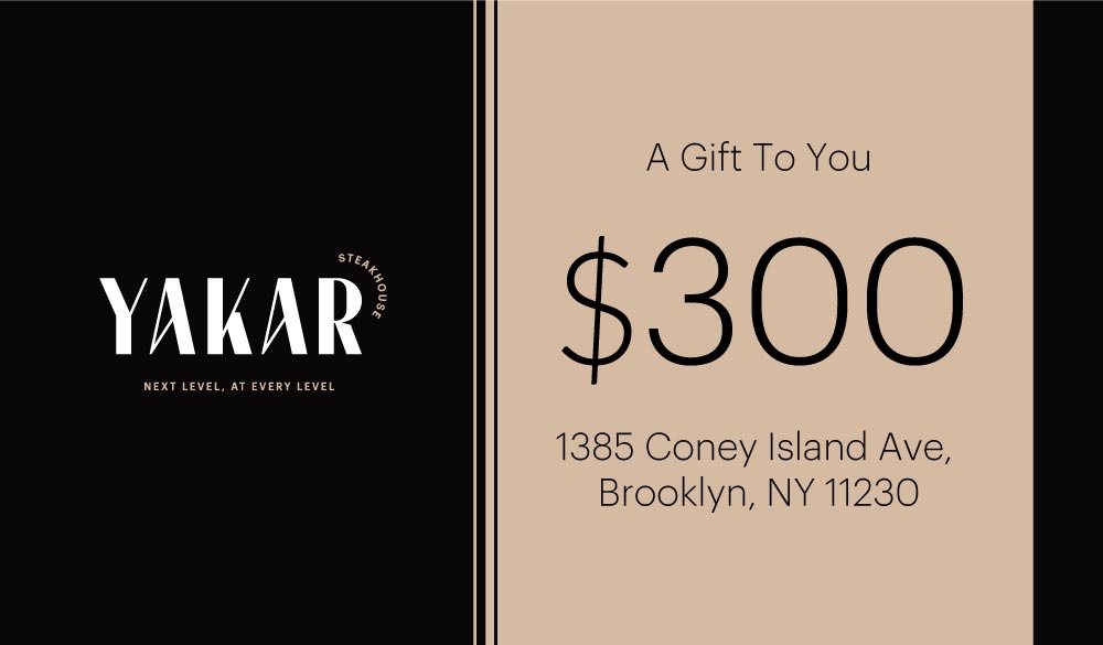 A Gift To You $300