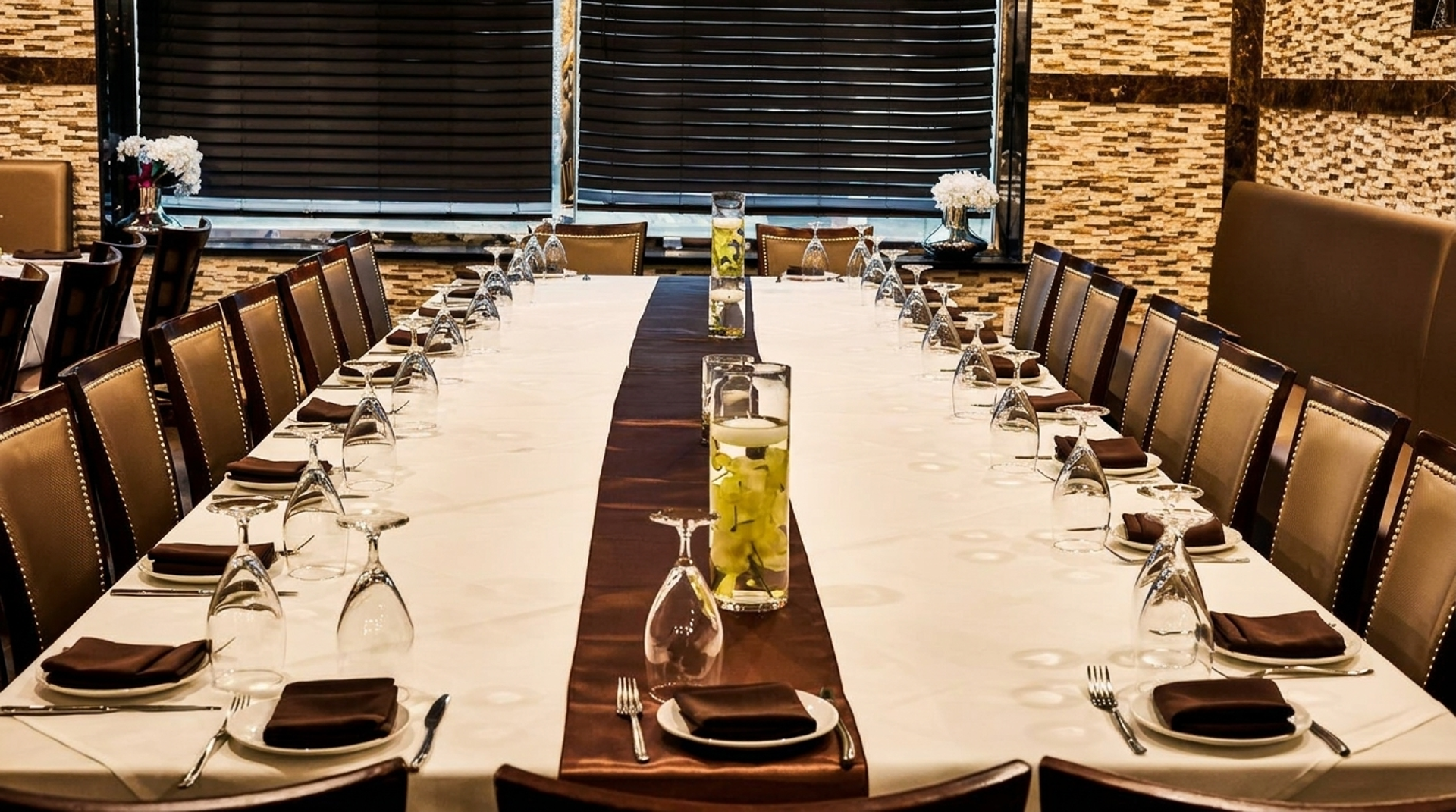 Menus sized to your group