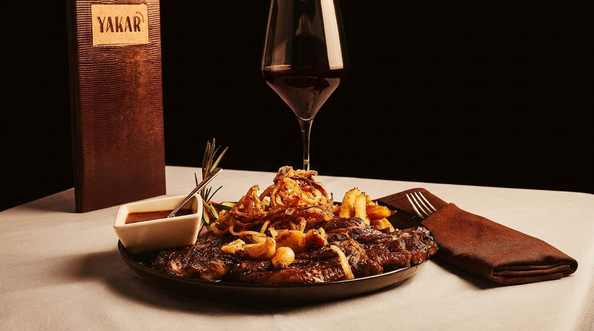 Filet, ribeye and cowboy