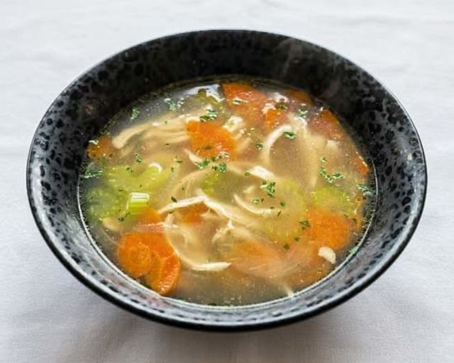 HOMEMADE CHICKEN SOUP